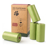 8 Rollos 120 Bolsas De Repuesto Biodegradables Para Perros