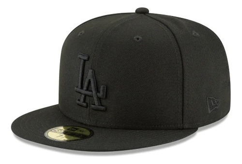 New Era Los Angeles Dodgers Black On Black 9fifty Ajustable