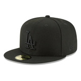 New Era Los Angeles Dodgers Black On Black 9fifty Ajustable