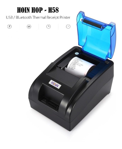 Impresora Termica 58mm Bluetooth Para Ticket Punto De Venta