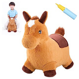 Caballo Hinchable Niños Pequeños: Tolva De Caballo Qu...