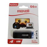 Memoria Usb 64gb Almacenamiento Maxell 2.0 Portatil Llavero 