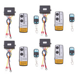 4x 12v / 50ft De Control Remoto Inalámbrico Para