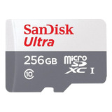 Memoria Micro Sd Sandisk Ultra 256gb 1000mb/s Xc Clase 10