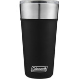 Vaso Para Bebidas Térmicas Coleman, Acero Inoxidable, Color Negro, 600 Ml