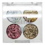 Paleta De Sombras Glitter X 4 Tonos Thelma Y Louise Sombra Paleta 2