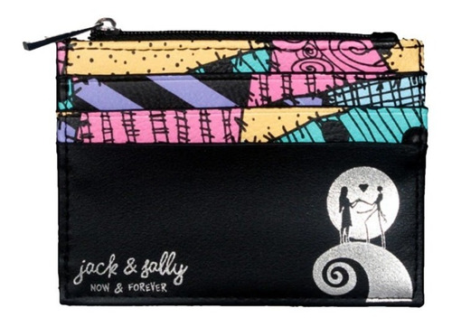 Tarjetero Para Cartera El Extraño Mundo De Jack Skellington