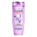 2 Pzs Loreal Hialuronico Shampoo Hidra Elvive 370ml