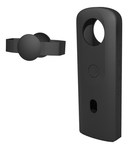 Funda De Silicona Con Tapa De Lente Para Ricoh Theta Sc2 360