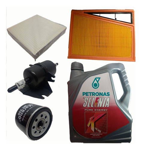 Kit De 4 Filtros Fiat Argo Cronos Firefly 1.3 + Selenia 5w30