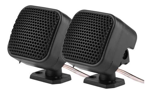 Bocina Cuadrado Pequeño Para Coche 2pcs Tweeter De Música D