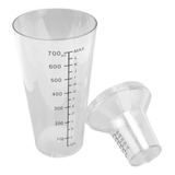 Juego De Coctelería Boston Mixer Shaker Clear Scale Standard