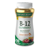 Natures Bounty B12 Gomitas Energia Salud Sabor Frutas