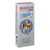 Bravecto Gatos Plus Transdermal De 2,8 A 6,25 Kg - 250 Mg