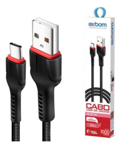 Cabo Carregador Para Samsung Galaxy A14 - Usb Tipo C