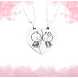 Kitty Y Daniel Collar O Llavero P/ Compartir Parejas Sanrio