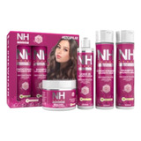 Kit Reconstrução Capilar Completo Nh New Hair Belkit 4 Itens