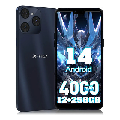 X-tigi R1 Phone Teléfono Kingkong 12gb+ 256gb Android 14 Dual Sim Octa-core 6.3 Inch Hd Screen Double Camera Smartphone With Slot SD Blue Marino | Envío gratis