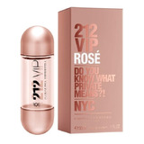 Perfume 212 Vip Rose 30ml Original + Amostras