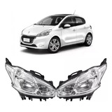 Juego Optica Peugeot 208 2013 2015 2016 Active 1.5 Sin Led