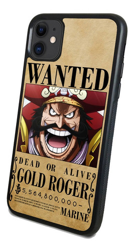 Funda One Piece Cartel Gold Roger 4 B Berry Todo Los Modelos