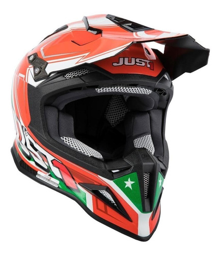 Casco Motocross Enduro Just1 J12 100% Carbono