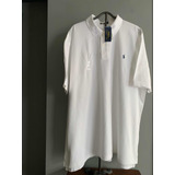 Playera Polo Ralph Lauren Talla Grande 3 X B Blanca Hombre