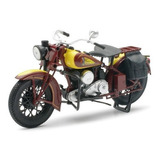 Moto New Ray 1934 Indian Sport Scout Escala 1:12