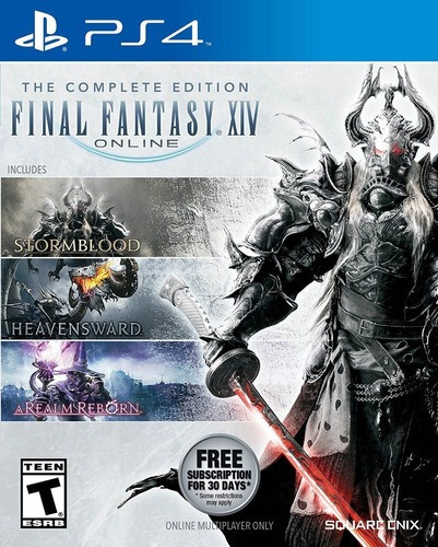 Final Fantasy Xiv Online  Complete Edition Square Enix Ps4 Físico