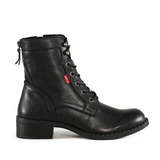 Bota Casual Para Dama Levis Negro L129242