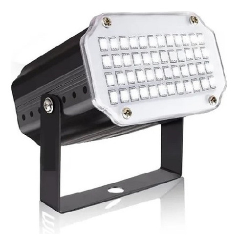 Foco Luz Estroboscópica 36led Blanco Sensor De Ritmo