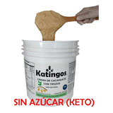 Cubeta Con Crema De Cacahuate, Con Trocitos Sin Azúcar, 4 Kg