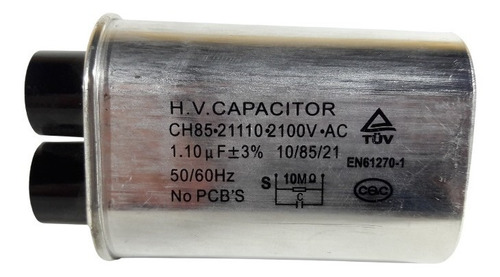 Capacitor Microondas 1.10uf 2100vac