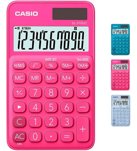 Calculadora Casio Sl-310uc De Bolso Tipo Portátil 10 Dígitos