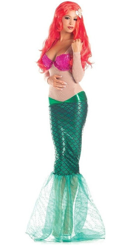 Disfraz De Sirena Para Mujer Talla: M Halloween