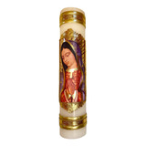 Our Lady Of Guadalupe Bust Candle Cirio De La Virgen De...