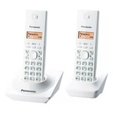 Teléfono Panasonic Kx-tg1712 Inalámbrico Duo - Negro