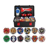 17 Piezas Top Beyblade Burst Bey Blade De Juguete, Con Caja