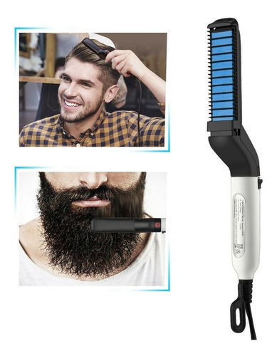 Planchita Para Barba Cabello Corto Alisado Barba Barber