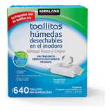 Toallitas Húmedas Desechables Kirkland Caja 640 Pz