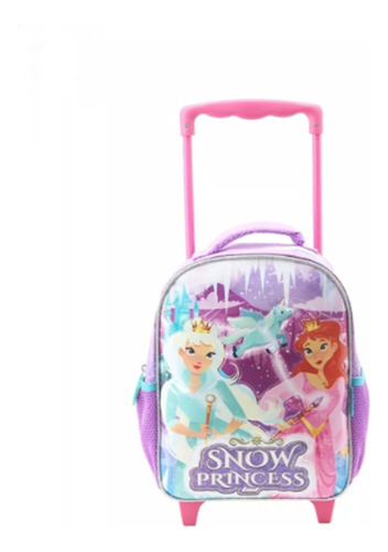 Mochila 12 Con Carro Princesas  Nenas Lsyd - 94.20403