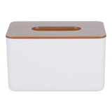 Miniso Caja Para Pañuelos Estilo Madera 17.4x11.9x10.4 Miniso Hogar En Caja De Pañuelos