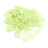 Pegatina Fluorescente De Pared Con Estrellas En 3d Que Brill