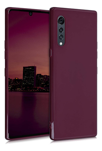 Funda  Para LG Velvet Bordo