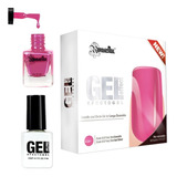 Esmalte Uñas Efecto Gel Seca Sin Lampara Miami Pink 04 5ml