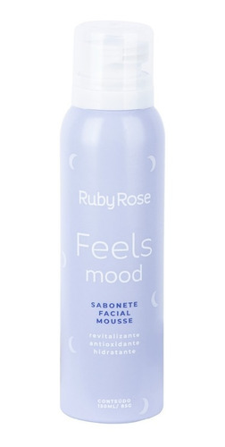 Sabonete Facial Mousse Feels Mood Hb322 Ruby Rose