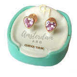 Abridores De Oro 18kt Marca Ch Corazon 192 ..amsterdamarg...