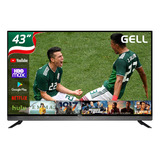 Pantalla Smart Tv 43 Pulgadas Gell 43tv Android Tv Fullhd Television