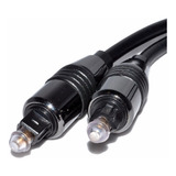 Cable Optico Toslink Fibra Optica Dorada 3 Mts Audio Digital