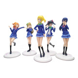 Love Live Figuras Anime Coleccion X5